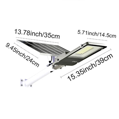 1000W Solar Street Light Outdoor Solar Street Light IP65 Waterproof Automatic Dusk to Dawn Street Light for Garage Garden