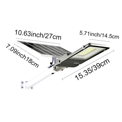 1000W Solar Street Light Outdoor Solar Street Light IP65 Waterproof Automatic Dusk to Dawn Street Light for Garage Garden